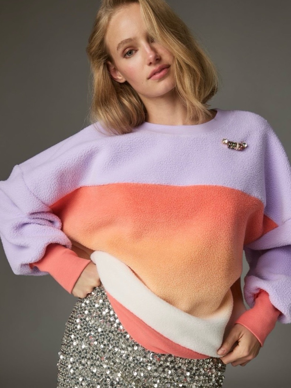 MAEVE Fleece Pullover
